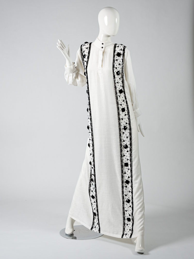 White Long-Kurti Tunic