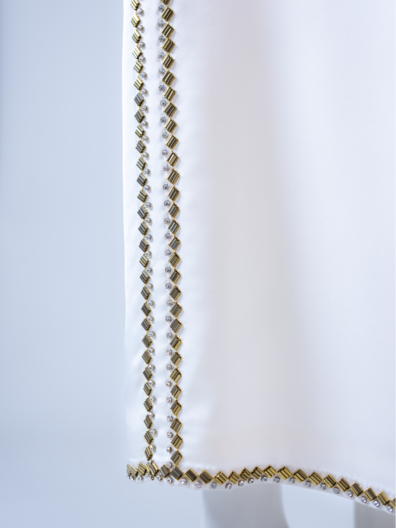 Off-White Long-Kurti Tunic - Image 2