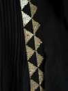 Black Linen Abaya - Image 2
