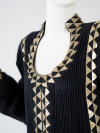 Black Linen Abaya - Image 3