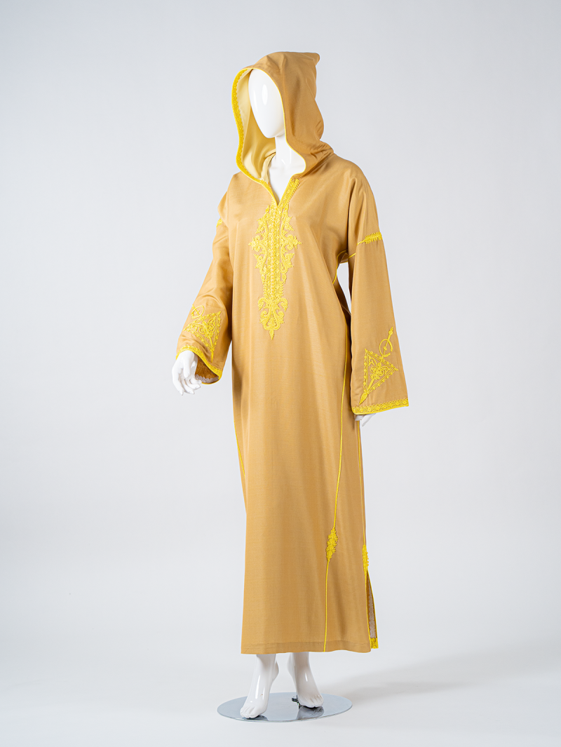 Khaki Yellow Moroccan Tunic