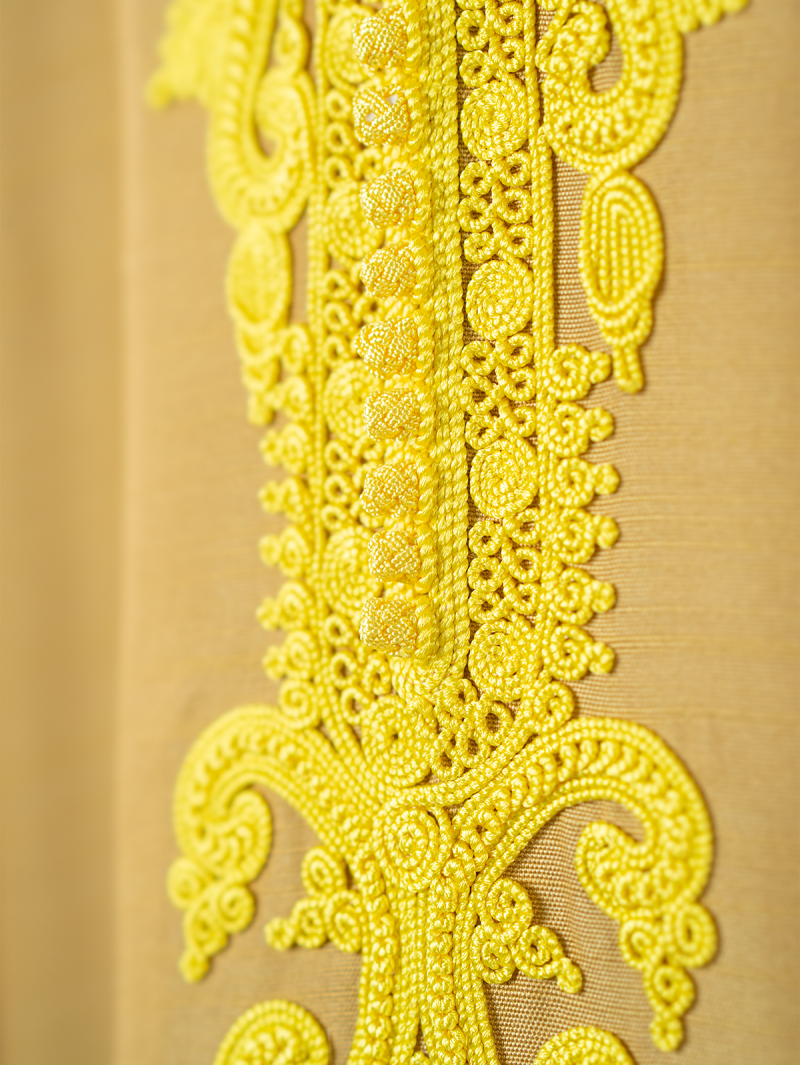 Khaki Yellow Moroccan Tunic - Image 2